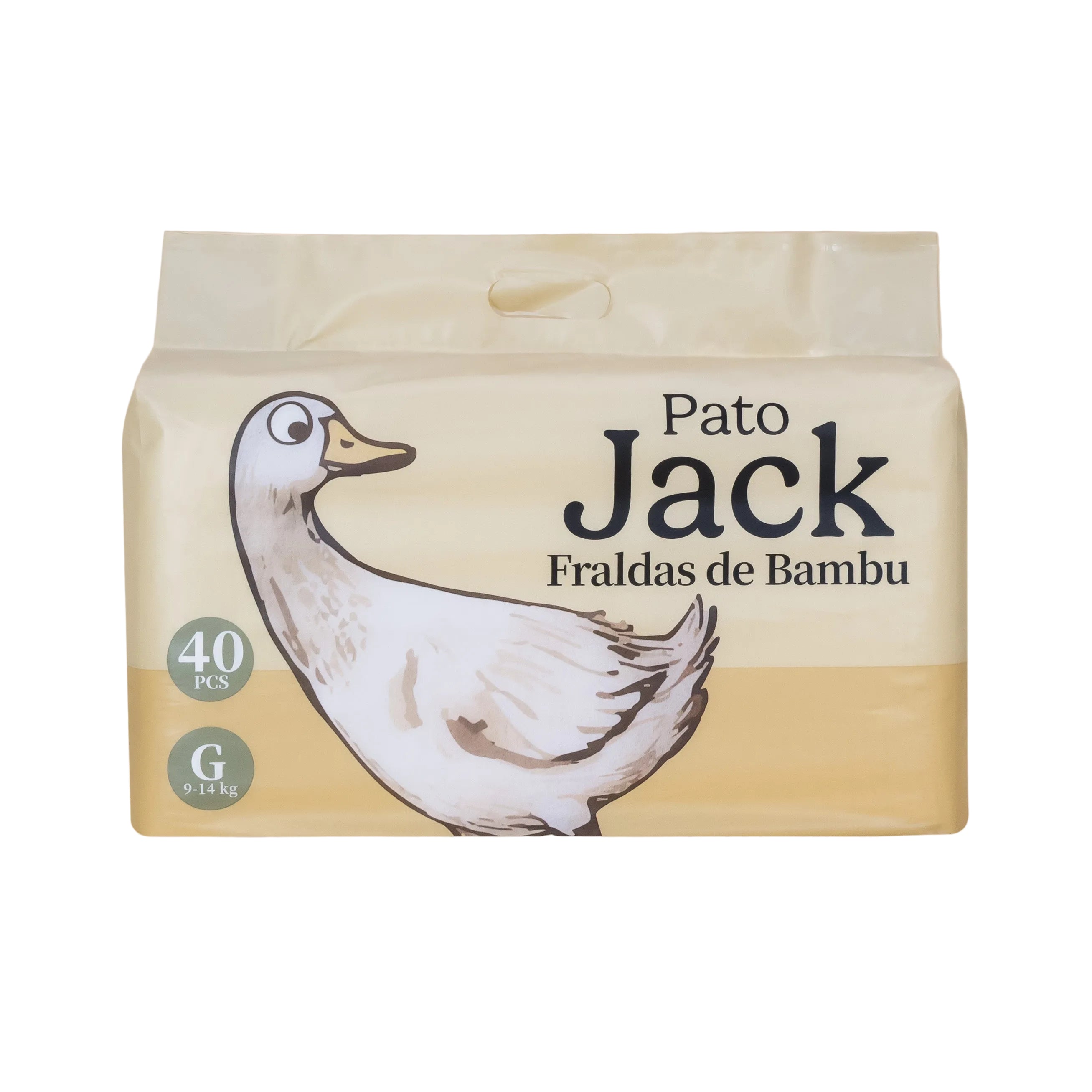 Fralda de Bambu Pato Jack C/ 40un