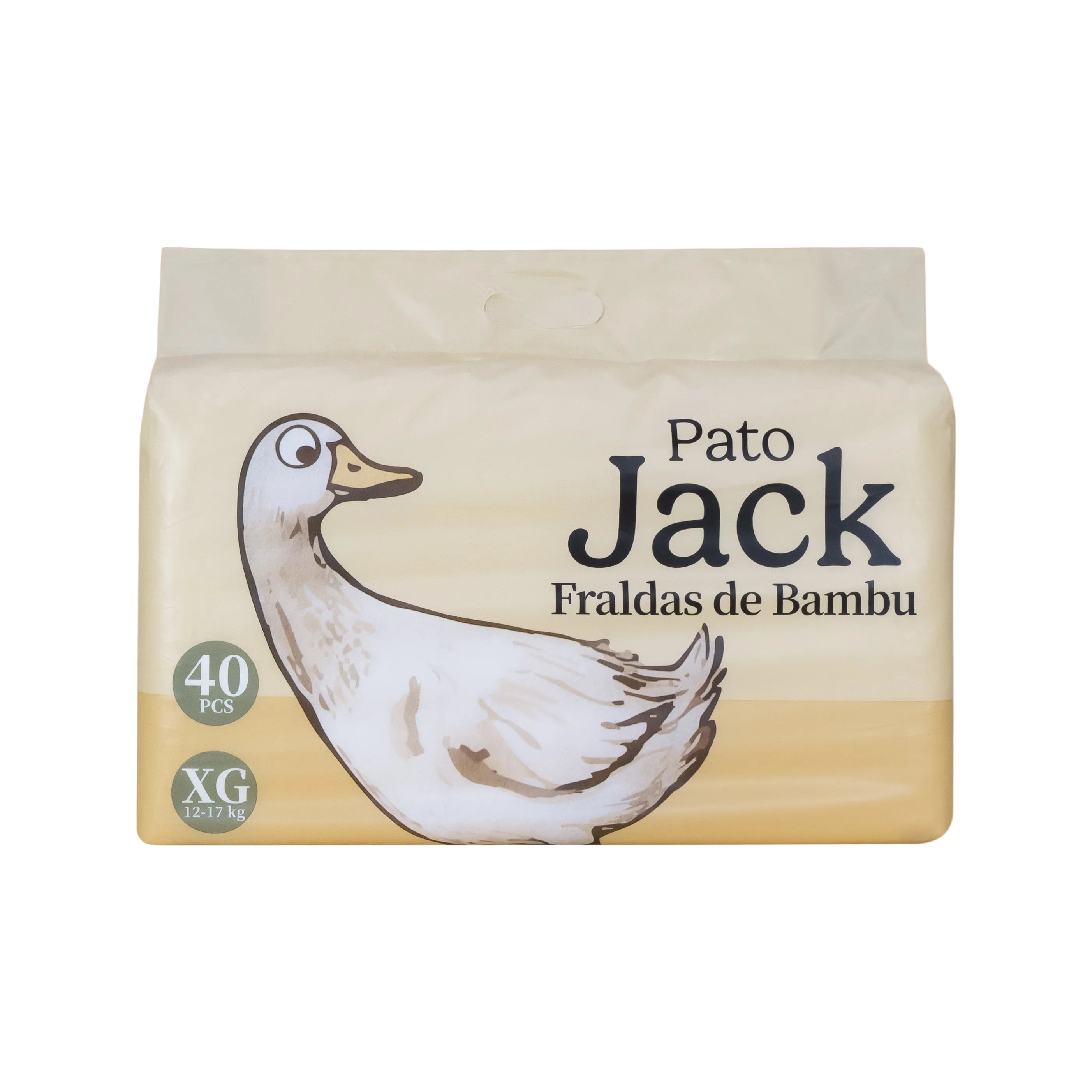 Fralda de Bambu Pato Jack C/ 40un