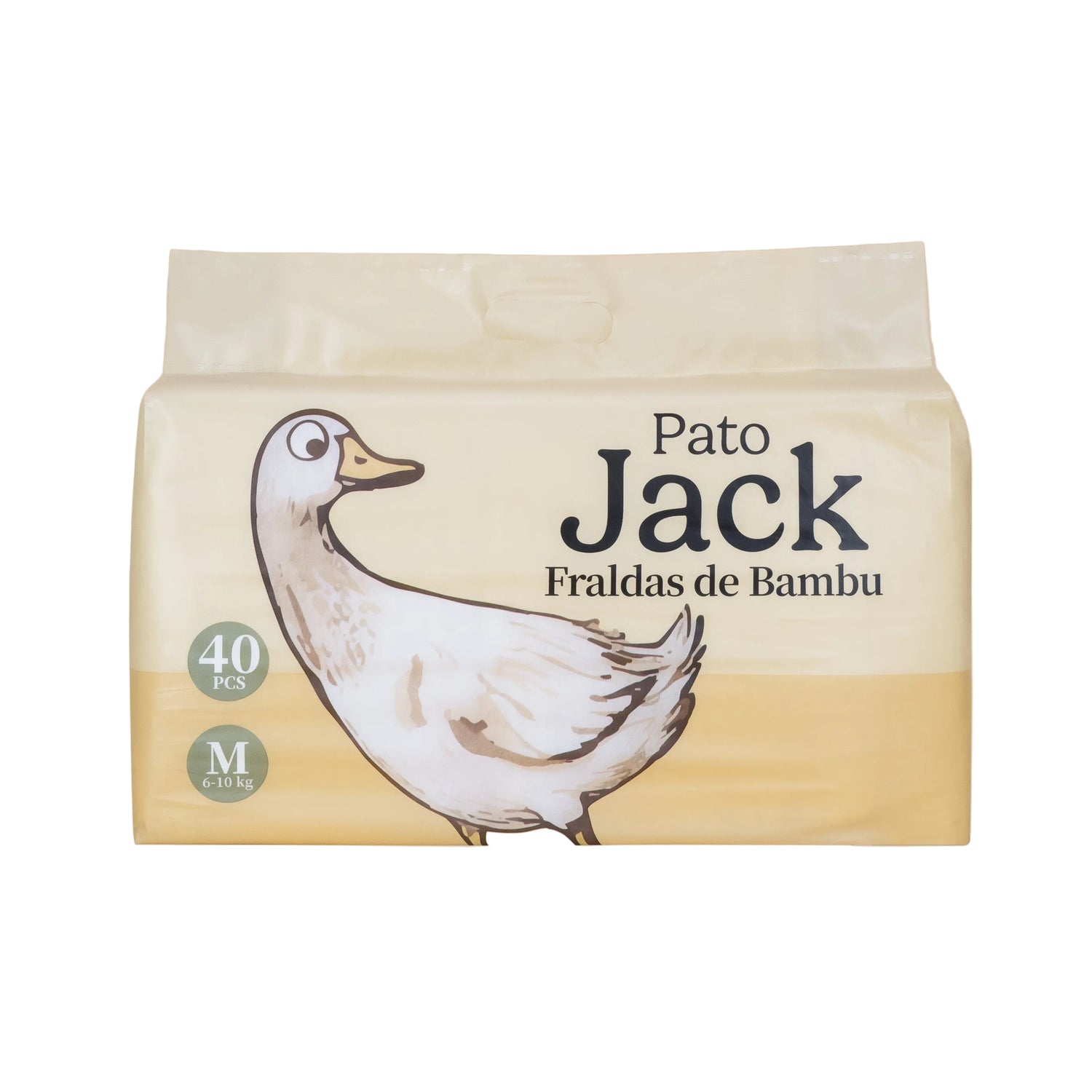Fralda de Bambu Pato Jack C/ 40un