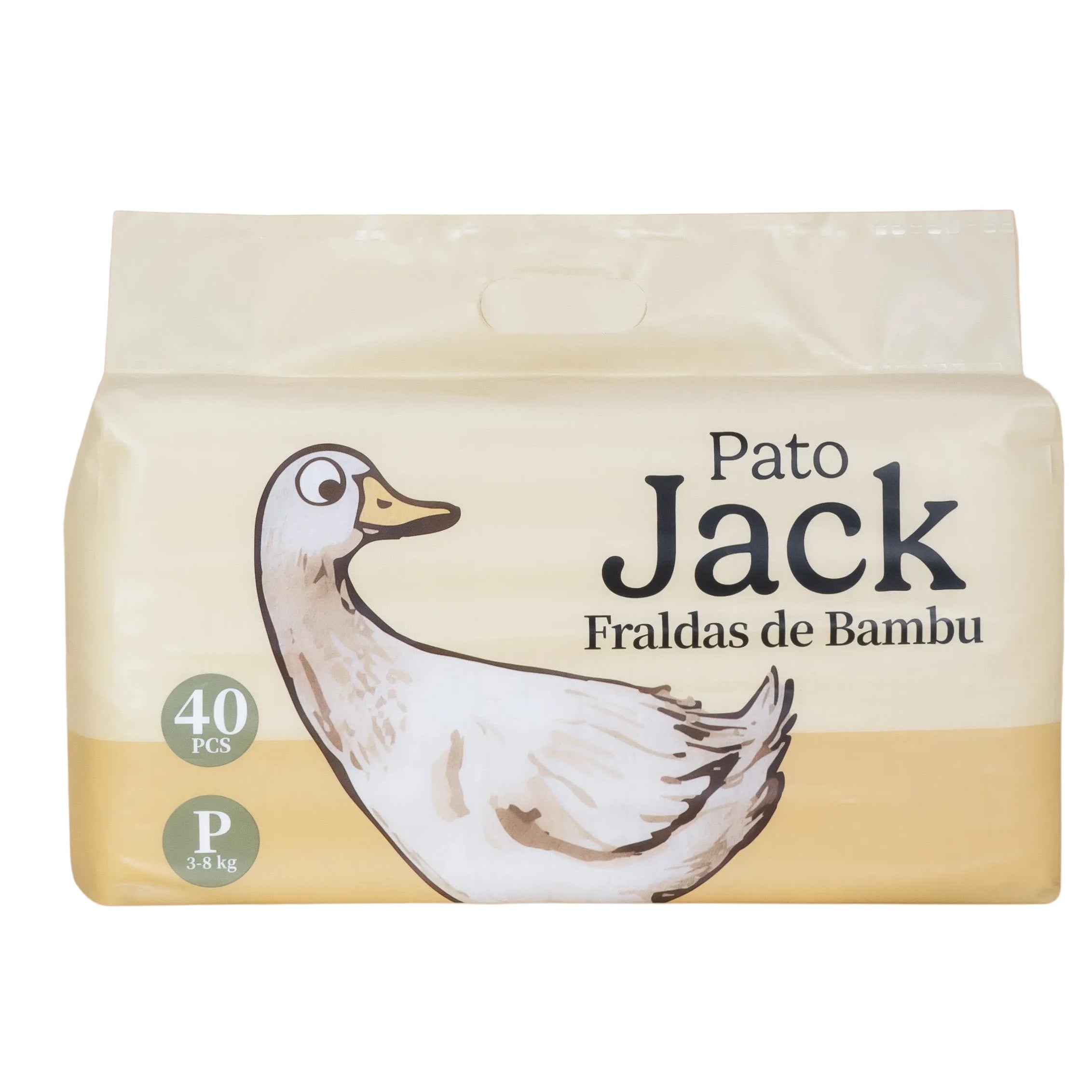 Fralda de Bambu Pato Jack C/ 40un