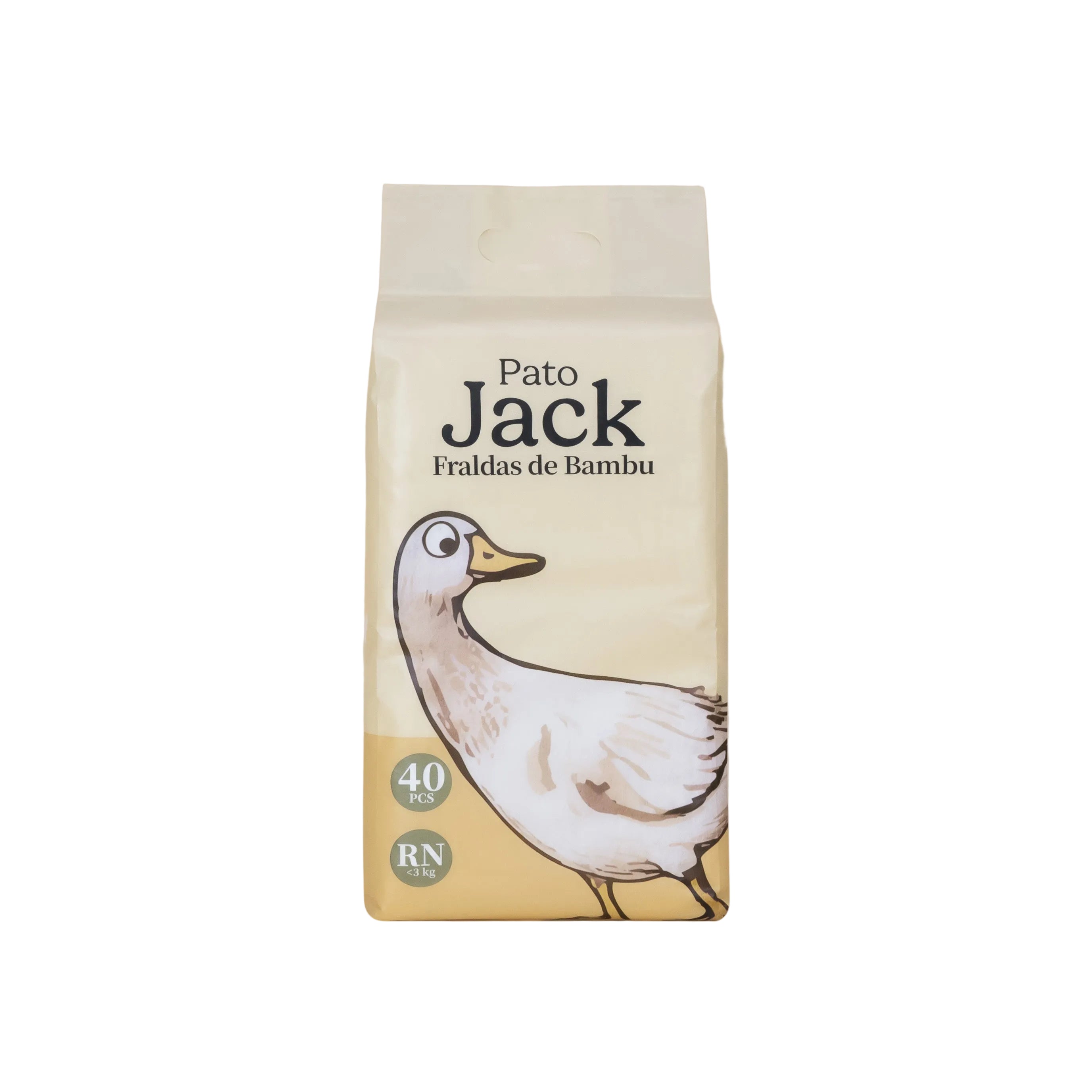 Fralda de Bambu Pato Jack C/ 40un
